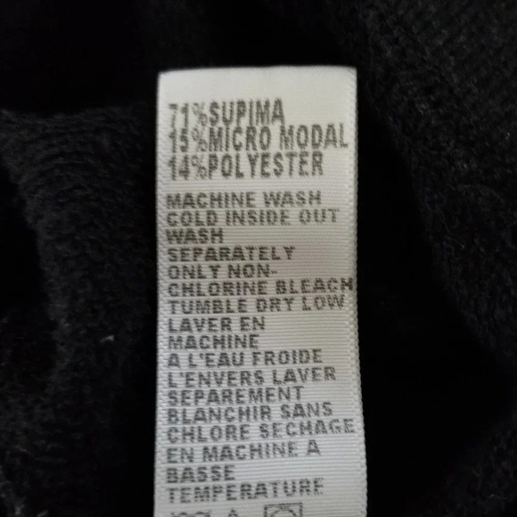 Standard James Perse Gray Vintage Fleece Raglan Long Sleeve Dress 3 - Picture 7 of 8